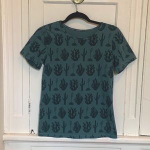 NWOT Winter Water Factory Cactus Top - Size XS/S